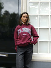 Load image into Gallery viewer, Relaxed fit college hoodie
