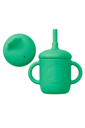 Чашка CURIOUS SILICONE CUP W. STRAW AND EXTRA LID