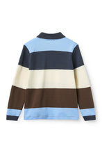 Load image into Gallery viewer, Лонг-поло Stripe Pique Polo w. LS
