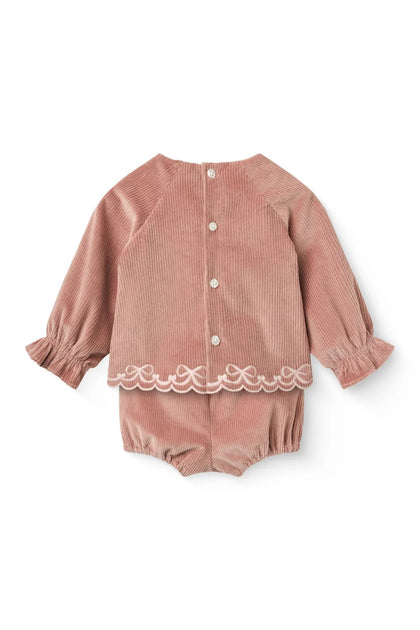 Комплект сукня та блумери Corduroy Baby Set