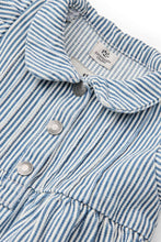 Load image into Gallery viewer, Сукня SEERSUCKER W. FRILL SLEEVES
