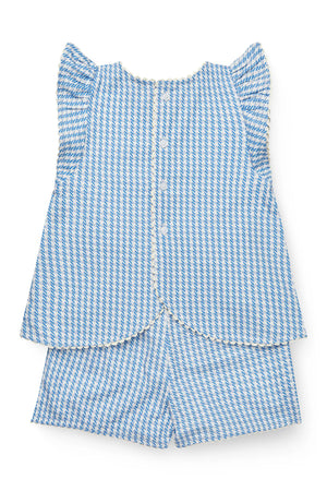 Комплект блуза та шорти HOUNDSTOOTH DECO