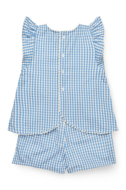 Комплект блуза та шорти HOUNDSTOOTH DECO