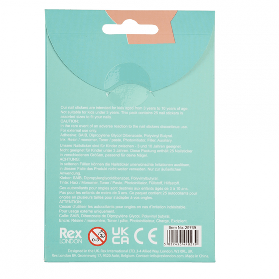 Наклейки на нігті