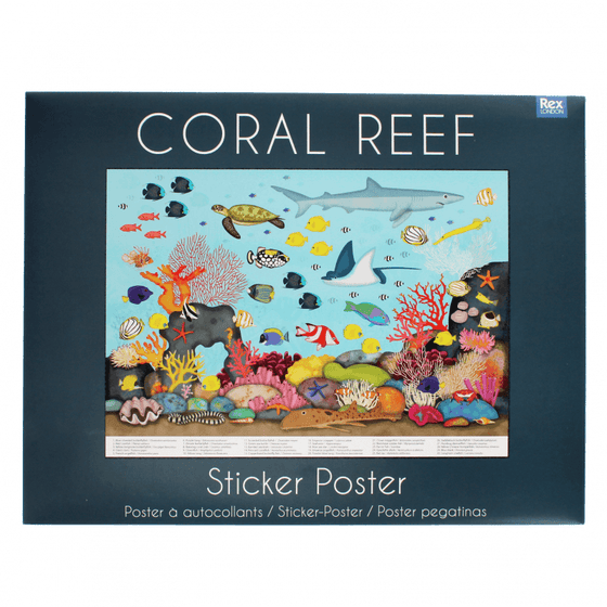 Плакат із багаторазовими наклейками