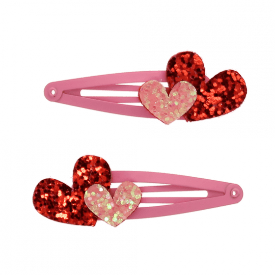 Набір заколок серця