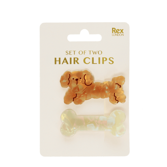 Набір заколок пес та кістка