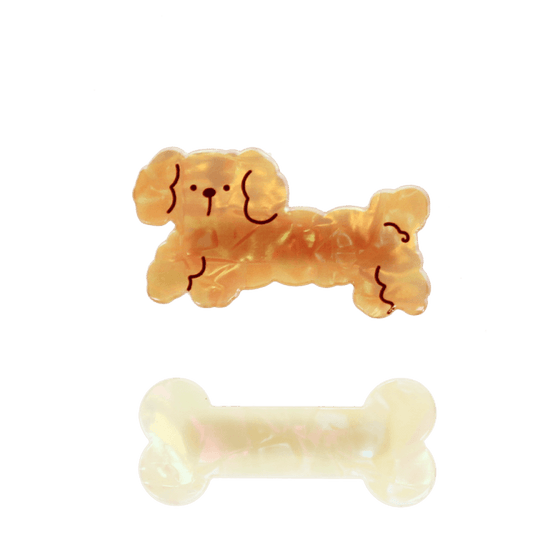 Набір заколок пес та кістка