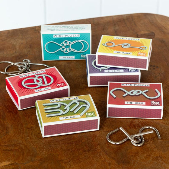 Головоломка Brain teaser wire puzzle