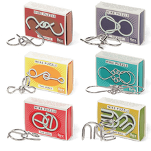 Load image into Gallery viewer, Головоломка Brain teaser wire puzzle
