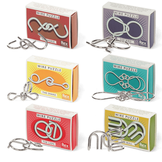 Головоломка Brain teaser wire puzzle