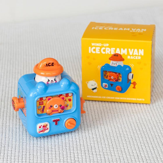 Заводний фургончик з морозивом Wind-up ice cream van racer