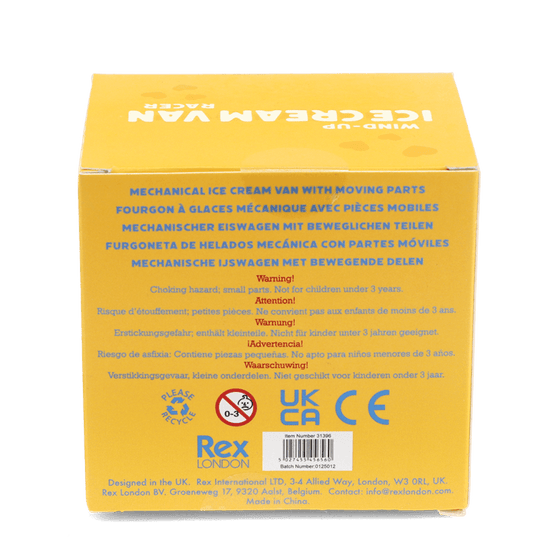 Заводний фургончик з морозивом Wind-up ice cream van racer