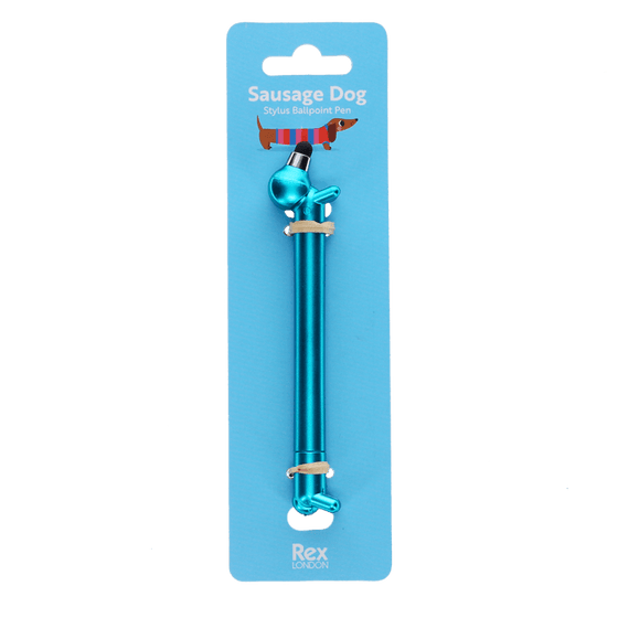 Ручка Sausage dog shaped pen with stylus