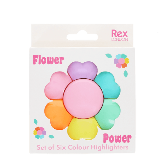 Набір маркерів у формі квітки "Сила квітів" Flower shaped highlighter set