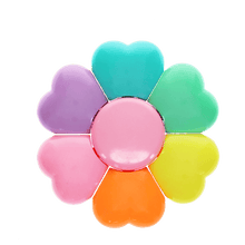 Load image into Gallery viewer, Набір маркерів у формі квітки "Сила квітів" Flower shaped highlighter set
