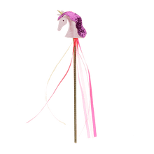 Load image into Gallery viewer, Блискуча паличка Glitter wand - Unicorn
