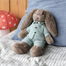 Load image into Gallery viewer, Плюшева іграшка Plush toy - Bunny in a blue outfit
