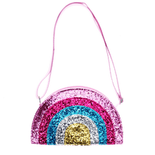 Load image into Gallery viewer, Блискуча сумочка Glitter handbag - Rainbow
