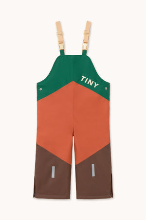 Зимові штани з підтяжками Color Block Snow Dungarees