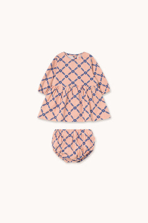 Комплект з сукнею Flower Grid Baby