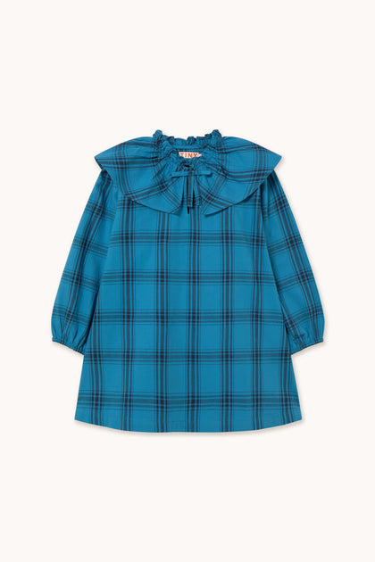 Сукня BLUE CHECK POPLIN DRESS