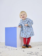 Load image into Gallery viewer, Сукня Game Pawns All Over Light Denim
