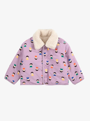 Куртка демісезонна Game Pawns all over reversible sheepskin