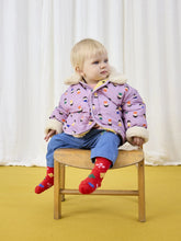 Load image into Gallery viewer, Куртка Game Pawns all over reversible sheepskin
