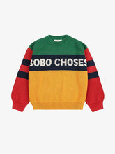 Load image into Gallery viewer, Светр Bobo Choses color block
