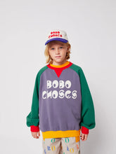 Load image into Gallery viewer, Світшот Bobo Choses color block ranglan
