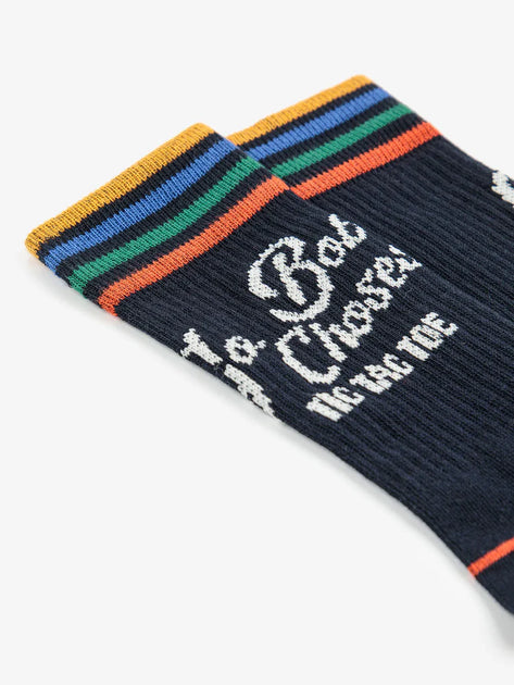Шкарпетки Go Bobo navy long socks