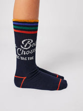 Load image into Gallery viewer, Шкарпетки Go Bobo navy long socks
