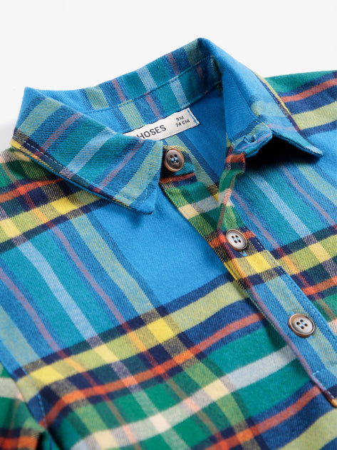 Сорочка Plaid all over