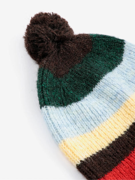 Шапка Striped knitted