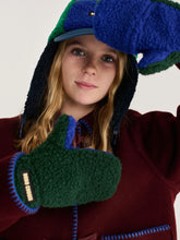 Load image into Gallery viewer, Рукавички Color Block sheepskin
