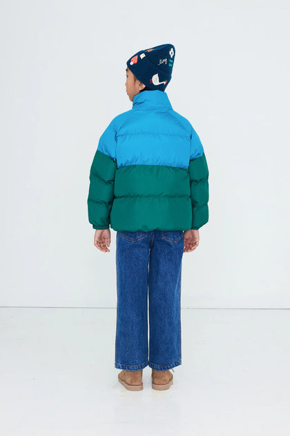 Куртка демісезонна Color Block Short Padded