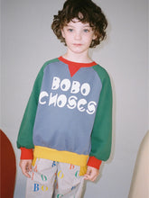 Load image into Gallery viewer, Світшот Bobo Choses color block ranglan
