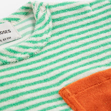 Load image into Gallery viewer, Футболка Green Stripes terry cloth
