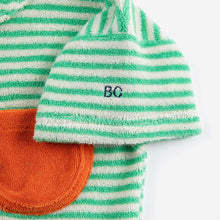 Load image into Gallery viewer, Футболка Green Stripes terry cloth
