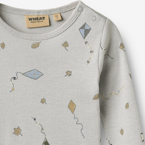 9103-193-GOTS, блакитний, Боді, Wheat, FW26,