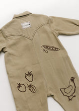 Load image into Gallery viewer, Комбінезон Quinn Olive Allotment Embriodered
