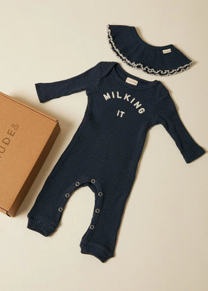 Комірець Rib Collar Bib-Navy