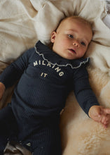 Load image into Gallery viewer, Комірець Rib Collar Bib-Navy
