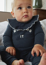 Load image into Gallery viewer, Комірець Rib Collar Bib-Navy
