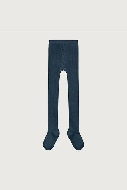Колготи Ribbed Tights Blue Gray