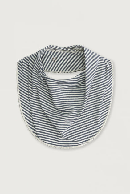 Слинявчик Baby Bib Blue Gray-Cream