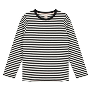 Лонгслів L/S Tee чорно-білий в смужку