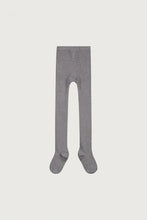 Load image into Gallery viewer, Колготи Ribbed Tights Gray Melange
