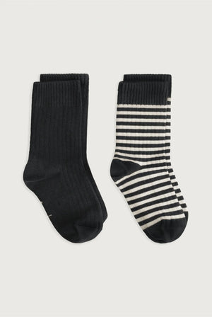 Шкарпетки Ribbed Socks Bubblegum-Cream